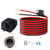 10900027 Fridge Freezer Wiring Kit and Threaded Socket Mount for Quick Installation onto 12V Battery Compatible with 12Volt Fridge Freezers