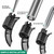 OURU Black Hose Clamp-175PCS Stainless Steel Hose Clamps Assortment Adjustable 1/4"-2"(6-51mm) Worm Gear Hose Clamp,Heavy Duty Small Hose Clamps for Automotive,Pipe,Radiator Plumbing,Fuel Line