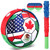 Marspark Soccer Piñata Set with Stick and Blindfold, 12.5"