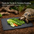 Extra Large Natural Slate Reptile Basking Platform, 15.7 x 7.9 in Rock Feeding Plate for Tortoise, Turtle & Bearded Dragon, Textured Food Dish for Natural Claw Filing, Reptile Habitat Decor