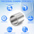 ChillWaves 304 Stainless Steel Cast Pipe Fitting, Coupling 3/4" NPT Female x 3/4" NPT Female Thread Adapter(12-PACK)