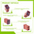 EPLZON 30A 30AMP 32V FMM MCASE 608830 Micro Cartridge Fuses Low-Profile Fuses Kit(Pack of 10pcs)