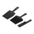 Semme Flat Top Comb with Leveling Angle Comb, 9 Inch Clipper for Men Haircut, with Built in Bubble Level for Precise Trimming and Blending Techniques (3pcs Set)