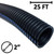 Electriduct 2" Flame Retardant Polypropylene Split Wire Loom - 25 Feet