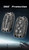 Heavy Key Fob Cover Case Protector for Chevy, Keychain, Accessories for Chevy Suburban Tahoe 2015 2016 2017 2018 2019 2020 GMC Yukon (Type-C 6 Buttons)