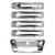 AUROLYNNE 5 PSC Chrome Exterior Door Handle & Tailgate Cover