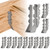 Heavy Duty 2X8 Joist Hanger 14 Gauge LU28 Galvanizing Face Mount Joist Hangers for Hurricane Ties for Rafter, Rafter Brackets for Floor, Trusses, Deck and Ceiling Joists -12 pk