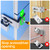GEMASP Hasp Latch, 90 Degree Solid 304 Stainless Steel File Cabinet Lock Desk GEMASP Drawer Lock, Safe Security Padlock Latch Hasp Lock for Personal Privacy (Large)