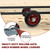 Rolling Gate Hardware Kit for Farm, Fence Gates, Rolling Gates- Includes 6" Double Wheel Carrier, 6 Universal Track Drackets, 2 Pipe Track Rollers, 1 Set Gate Latch, 2 Sets of Wrenches