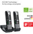 Gigaset Comfort 552 Duo - 2 Cordless Phones - Made in Germany - Elegant Design - Hands-Free Mode - Comfort Call Protection - Phone Book for 200 Entries, Titanium-Black