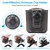 Accmor Walker Cup Holder with Phone Holder, Wheelchair Cup Holder, Cup Phone Holder for Walker, Wheelchair, Rollator, Mobility Scooter