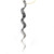 Ocean Wave Crochet Hair 9 Inch Grey Ombre Curly Braiding Ocean Wavy Hair 7 Packs Deep Wave Short Wavy Crochet Braids Hair Extensions for Women (9Inch (Pack of 7), Tgrey)