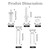 85 Pcs Shutter Repair Kit, Plantation Shutter Repair Tool Set, Includes Spring Loaded Shutter Replacement Pins, 0.75inch and 0.6inch Tilt Rod Louvers Staples for Shutters