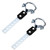 2 Pcs Exhaust Hangers Muffler Hanger Swivel Tail Pipe Universal Exhaust Tailpipe Hanger Heavy Duty Tailpipe Muffler Bracket Flexible Swivel, Silver (6 Holes,Oe Style)