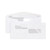 Blue Summit Supplies 500#10 Double Window Payroll Check Envelopes, Gummed