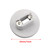 ZZHXSM 10PCS R17D to G13 Lamp Socket Adapter LED Tube Light End Cap Lamp Holder with 25mm Diameter for G13 T8 T5 Lamps in R17 Lamp Socket White