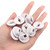 ZZHXSM 10PCS R17D to G13 Lamp Socket Adapter LED Tube Light End Cap Lamp Holder with 25mm Diameter for G13 T8 T5 Lamps in R17 Lamp Socket White