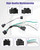 Defeat Harness 6G-BZT/ANC Adapter Kit Fit for Silverado Sierra Camaro Colorado Corvette with Bose System – Amplifier Subwoofer T-Harness & ANC Defeat Kit Add Amplifier Adapter