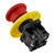BAOMAIN 22mm Red Emergency Stop Switch 2NC 600V 10A ZB2-BE102 1-Pack