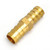 JoyTube 1-1/2" Brass Hose Barb Fitting Metals Splicer Mender(Pack of 2)