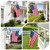 FIASON 6FT Heavy Duty Flag Pole for Outside House (1 Pack, Black, No Flag)