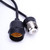E26/E27 Light Socket Extender Cord,E26 to E26 Socket Extender, 6.6 FT Extension, Outdoor String Lights Extension for Backyard, Porch, Garden Indoor Outdoor Porch Garage Patio Use (1)