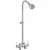 Aolemi Outdoor Shower Kit, 3-Inch Center, 2-Handle, Polish Chrome
