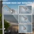 Aolemi Outdoor Shower Kit, 3-Inch Center, 2-Handle, Polish Chrome