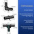 50pcs 1/2" Poly PPSU Barb Crimp PEX Elbow Fittings, No Lead