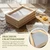 Leemeexaa Wooden Paper Making Frame Kit 5 x 7 Inch Paper Making Screen Deckle for Paper Making Handmade Paper Making DIY Craft Classroom Handicraft Project Art Projects (12)