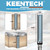 KEENTECH Flush Trim Router Bit, 1/2" Shank x 3/4" Dia x 3-1/2" Depth