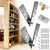 Hidden Pivot Door Hinge Heavy Duty, 360 Rotation for Secret Door