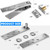 Hidden Pivot Door Hinge Heavy Duty, 360 Rotation for Secret Door