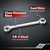 BILITOOLS 12-Piece Flare Nut Wrench Set, 1/4"-7/8" & 6-21mm Line Wrench Set