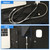 PETKNOWS 80PCS Adhesive Cable Clips Clear Light Strip Mounting Clips