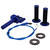 JFG RACING Motorcycle Throttle Assembly,7/8" 22mm Quick Twist Throttle Grips With Throttle Cable Aluminum Alloy Universal For CRF50 KLX SSR TTR 110 125 150 200 250cc Dirt Pit Bike ATV Mini Bike Blue