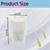 LZXQYMX 60μF 450VAC Motor Capacitor - FA7147-5 FA7175 Replacement Direct Fit for Rotary & Forward Auto Lift Power Units, Snap-in Mount