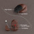 Links9+ Ergonomic Wireless Keyboard and Mouse Combo(Coffee)