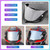 KYT TT Revo Visor Face Shield Replacement for TT-Revo Helmet, Anti-UV Mirrored Shield with Enhanced Impact Resistance （Silver