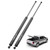 Vepagoo 28 inch Gas Strut 100Lb for Clamshell Trailer, 2Pcs