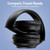 X5 AM FM Radio Headphones, Rechargeable Portable Radio Headset for Mowing