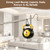 Stainless Steel Clothes Hanger Hook - Extends from 36.6 to 68.1 Inches (93-172cm), Heavy Duty Closet Hanger Reaching Pole, Ceiling, Shelf, and Balcony Use (68.1in)