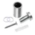 Luomorgo Stainless Steel Standoff Screws, 5/8" x 1.18", Silver, 12 Pcs