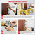 ANGELSWORD Door Lock Installation Kit, Door Lock Hole Opener Kit, Lock Mortiser for Wooden Doors, Mortise Jig with 3 Drill Bits