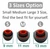3 Pcs Silicone Ear Tips for Voyager 5200 / Voyager Legend, Replacement S/M/L 3 Size Noise Reduce Rubber Earbuds Gel Wings Compatible with Plantronics Voyager 5200 & Legend - Black