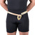 Truform-OTC Hernia Truss, Single Spring, Inguinal Pad Compression, Plated Steel Shank, Adjustable, 40 inch Hip (Left)