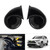 Autorder Car Horn Kit for Toyota RAV4 2025 2024 2023 2022 2021 2020 2019 Accessories 12V Snail Horn Waterproof High Low Tone Car Trumpet Replacement (Black)