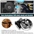 Autorder Car Horn Kit for Toyota RAV4 2025 2024 2023 2022 2021 2020 2019 Accessories 12V Snail Horn Waterproof High Low Tone Car Trumpet Replacement (Black)