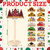 GlikCeil 18 Pcs Interchangeable Paper Towel Holder Summer Kitchen Decor with Holiday Sign Wooden Fall Decorative Seasonal Centerpieces for Thanksgiving Christmas Farmhouse Home Decor(Classic)
