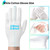Cotton Gloves for Dry Hands, Paxcoo 20 Pairs Large White Cotton Gloves for Cosmetic Moisturizing and Inspection